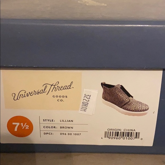 Universal Thread leopard mid top sneakers NWT - Picture 11 of 11